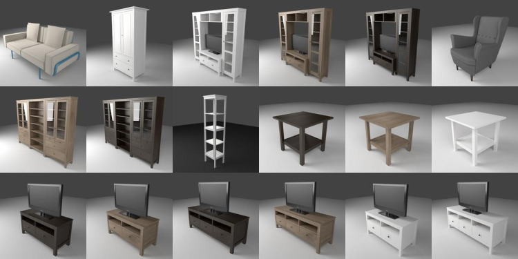 sweet home 3d furniture library